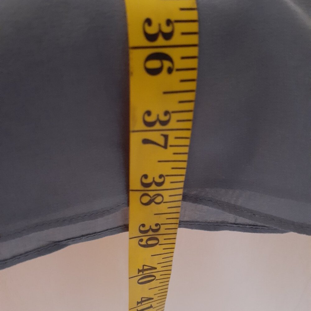 Eileen Fisher Layered   silk Shift Dress Sequin rows across top - Picture 13 of 13